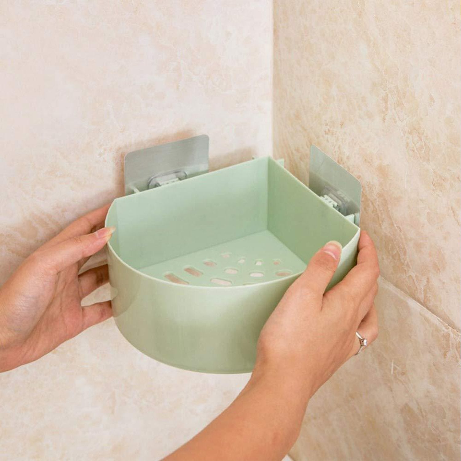 1099L Plastic Multipurpose Kitchen Bathroom Shelf Wall Holder Storage Rack (Loose Pack) 1099L Plastic Multipurpose Kitchen Bathroom Shelf Wall Holder Storage Rack (Loose Pack)
